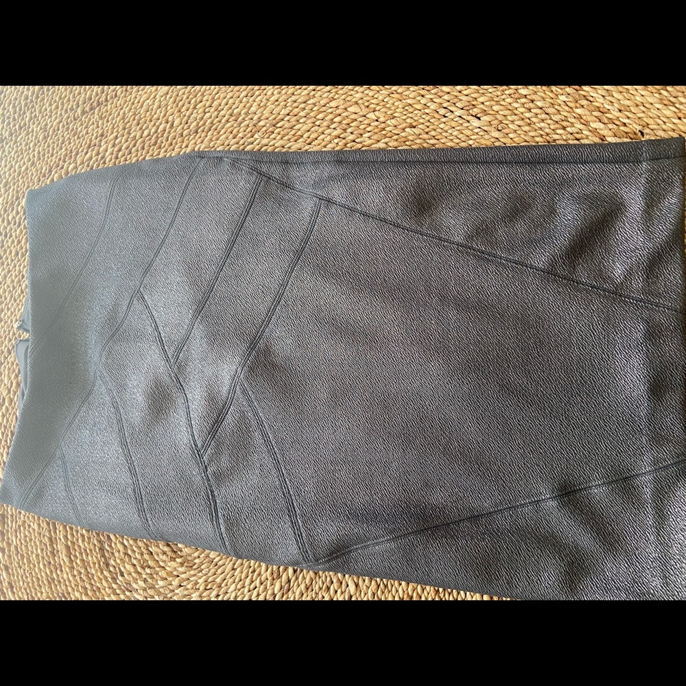 Express Pewter Silver skirt Size 10 NYE